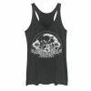 Cheapest 🔔 Unbranded Juniors' Zodiac Moon Butterfly Graphic Tank Black Heather 🧨
