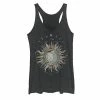 Best Sale 😉 Unbranded Juniors' Sun Moon Mystic Galactic Tank Top Navy Heather ✔️