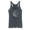 Deals 🛒 Unbranded Juniors' Night Moon Flower Galactic Tank Top Royal Heather 👏