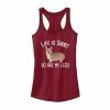 Cheap 🔥 Unbranded Juniors' "Life Is Short So Are My Legs" Corgi 🐶 Dog Graphic Tank Black 🌟