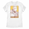 Flash Sale 😀 Unbranded Juniors' Marvel Iron Man Pop Art Poster Graphic Tee White ✔️
