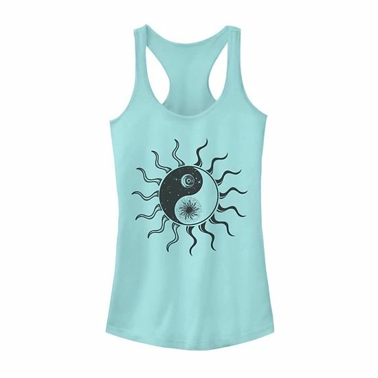 Cheap ✨ Unbranded Juniors' Sun Moon Yang Galactic Tank Top Banana 😀
