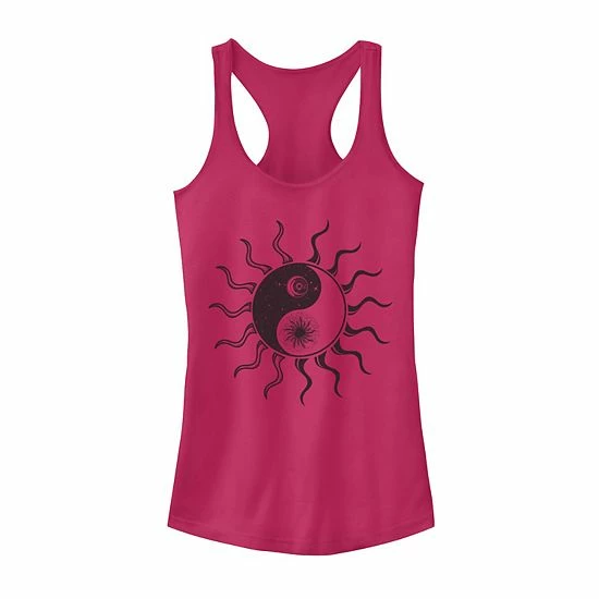 Cheap ✨ Unbranded Juniors' Sun Moon Yang Galactic Tank Top Banana 😀 - Image 2