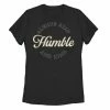 Cheapest 🔥 Unbranded Juniors' "Always Stay Humble & Kind" Tee Black 🥰