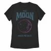 Promo 💯 Unbranded Juniors' The Moon Galactic Tee Black ✔️