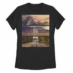 Cheap 💯 Unbranded Juniors' Fifth Sun Vamonos Lanscape Portrait Stack Tee Navy ⭐