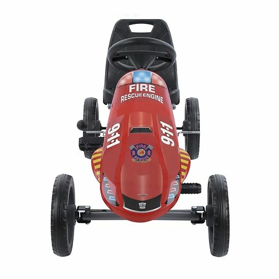 Best Sale ๐ Unbranded Hauck Fire Rescue Pedal Go Kart Ride-On ๐ - Image 3