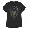 Cheap 😍 Unbranded Juniors' Rainbow Butterfly And Moon Phases Tee Navy 😉