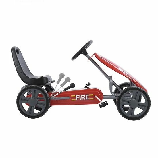 Best Sale ๐ Unbranded Hauck Fire Rescue Pedal Go Kart Ride-On ๐ - Image 5