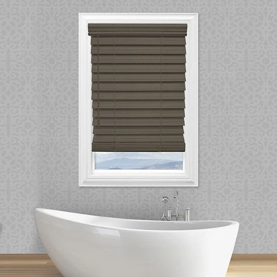 Flash Sale 😍 Unbranded Custom Cut To Order Cordless 2.5" Faux Wood Blinds - 72" Length Oak 🛒 - Image 6