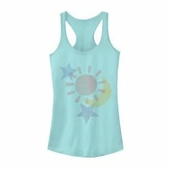 Deals 👏 Unbranded Juniors' Sun Moon Star Galactic Graphic Tank Banana 😀