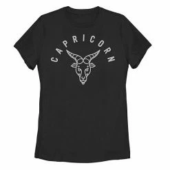 Best deal ⌛ Unbranded Juniors' Zodiac Capricorn Sign Logo Tee 🛒