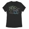 Deals ⌛ Unbranded Juniors' "Vacay Mood" Ocean Doodle Graphic Tee 😍