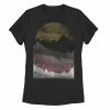 Discount 👏 Unbranded Juniors' Vintage Sunset Over Mountains Sketch Graphic Tee 😀