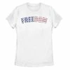 Outlet 💯 Unbranded Juniors' Americana Red White And Blue "Freedom" Tee ❤️