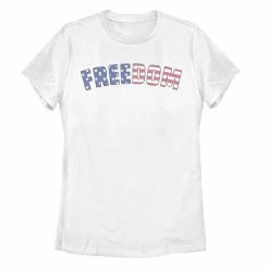 Outlet 💯 Unbranded Juniors' Americana Red White And Blue "Freedom" Tee ❤️