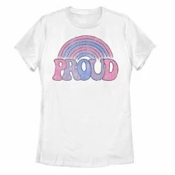 Hot Sale 👏 Unbranded Junior's Proud Rainbow Colorful Sketch Tee 😉