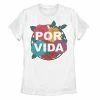 Coupon ⌛ Unbranded Juniors' Gonzales Por Vida Text Tee 👏