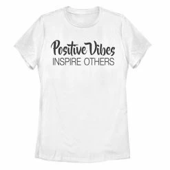 New 😍 Unbranded Juniors' Positive Vibes Bold Tee ❤️