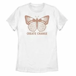 Best deal ❤️ Unbranded Juniors' Create Change Butterfly Tee ✔️