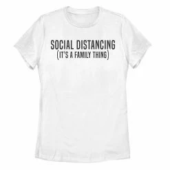 Best deal ⌛ Unbranded Juniors' Social Distancing Is A Family Thing Tee 🥰