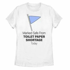 Wholesale ✔️ Unbranded Juniors' Marked Safe From Toilet Paper Shortage Tee 🥰