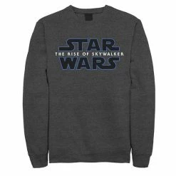 Buy 😀 Unbranded Men's Star Wars The Rise Of Skywalker Classic Logo Graphic Fleece Pullover Charcoal Heather 🥰