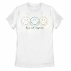 Deals ⌛ Unbranded Juniors' Love Line Art Text Tee 🎉