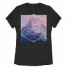 Hot Sale 😍 Unbranded Juniors' Free The Soul Geometric Pastel Mountain Boho Graphic Tee 👍