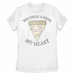 Outlet ✨ Unbranded Juniors' "You Stole A Pizza My Heart" Valentine's Day Tee 🌟