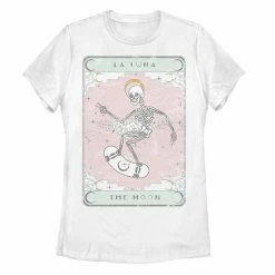 Best deal 🔥 Unbranded Juniors' Moon Skate Playing Card Graphic Tee 🔔