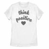 Hot Sale 🎉 Unbranded Juniors' Think Positive Heart Tee 🛒