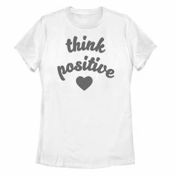 Hot Sale 🎉 Unbranded Juniors' Think Positive Heart Tee 🛒
