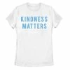 Discount 🧨 Unbranded Juniors' "Kindness Matters" Blue Hue Text Tee 🎁