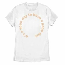 Wholesale 🎉 Unbranded Juniors' "It's A Good Day To Have A Good Day" Text Circle Tee 🎁