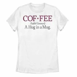 Top 10 🔥 Unbranded Juniors' Coffee "Hug In A Mug" Graphic Tee ⌛