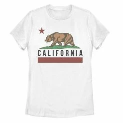 Promo 🔥 Unbranded Juniors' California State Bear Flag Graphic Tee ✨