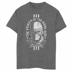 Best Pirce ✔️ Unbranded Boys 8-20 Star Wars The Rise Of Skywalker Cracked Kylo Graphic Tee Charcoal Heather 🛒