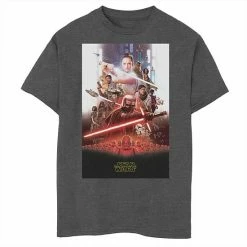 Outlet 🎁 Unbranded Boys 8-20 Star Wars The Rise Of Skywalker Epic Poster Graphic Tee Black 🔥