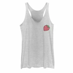 Best deal 🎉 Unbranded Juniors' Fifth Sun Bitty Berry Tank White Heather 😍