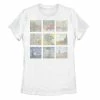Coupon 👍 Unbranded Juniors' Impressionist Grid Artsy Graphic Tee 🎁