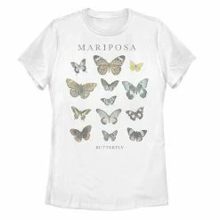 Hot Sale 💯 Unbranded Juniors' Fifth Sun Mariposa Butterfly Portrait Grid Tee 👏