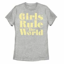 Top 10 💯 Unbranded Juniors' "Girls Rule The World" Graphic Tee 💯