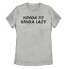 Top 10 ⭐ Unbranded Juniors' "Kinda Fit Kinda Lazy" Graphic Tee ⭐