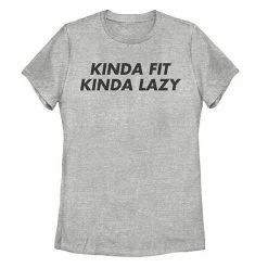 Top 10 ⭐ Unbranded Juniors' "Kinda Fit Kinda Lazy" Graphic Tee ⭐
