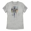 Hot Sale 👏 Unbranded Juniors' Star Wars R2-D2 Painted Portrait Tee 🎁
