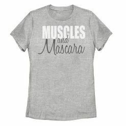 Top 10 🎉 Unbranded Juniors' Muscles And Mascara Graphic Tee 🎉