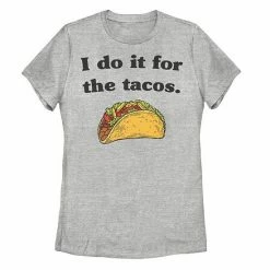 Outlet 🤩 Unbranded Juniors' "I Do It For The Tacos" Tee ⌛