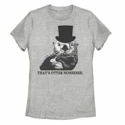 Wholesale ⌛ Unbranded Juniors' That's Otter Nonesense Classy Otter Tee 🤩