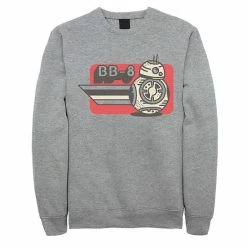 Budget 👍 Unbranded Men's Star Wars The Rise Of Skywalker BB-8 On The Run Fleece Graphic Top Royal ✨